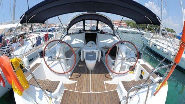 Cockpit Segelyacht