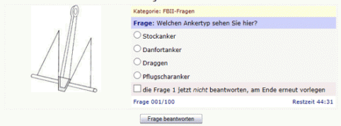 Screenshot Onlinetest