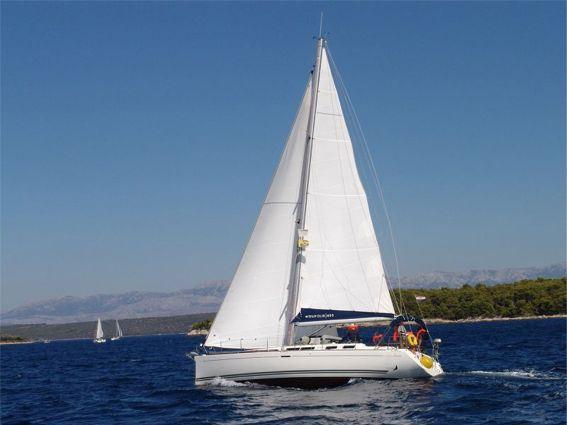 Segelyacht Backbord