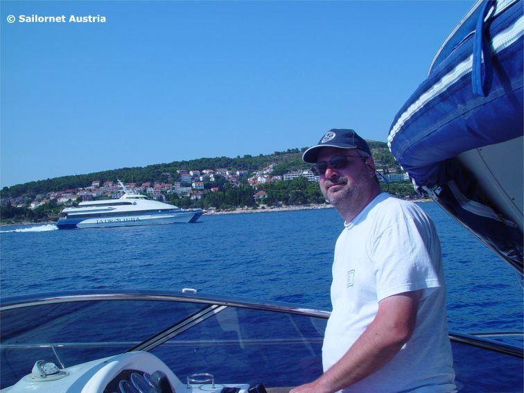 Führen einer Motoryacht