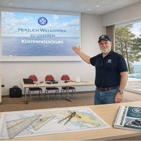 Seminarraum beim Küstenpatentkurs