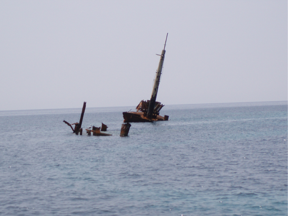 Wrack Pantera-Bucht Dugi Otok Wrack Dugi Otok